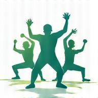 Icon representing group fitness classes