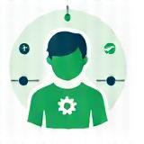 Icon representing personalized approach